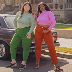 Big Bud Press Pencil Pants - Coral